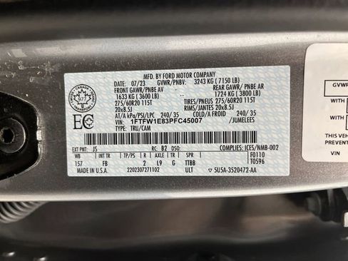 Used 2023 Ford F150 XLT w/ Equipment Group 302A High image 44