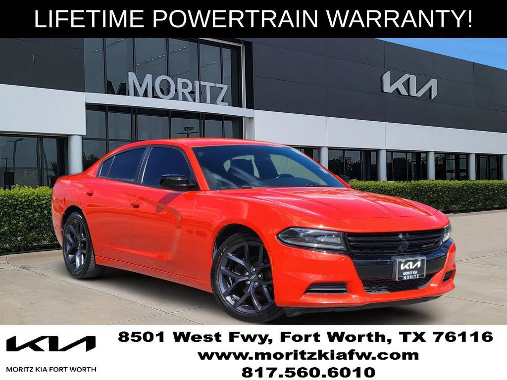 Used 2021 Dodge Charger SXT w/ Blacktop Package RWD image 1