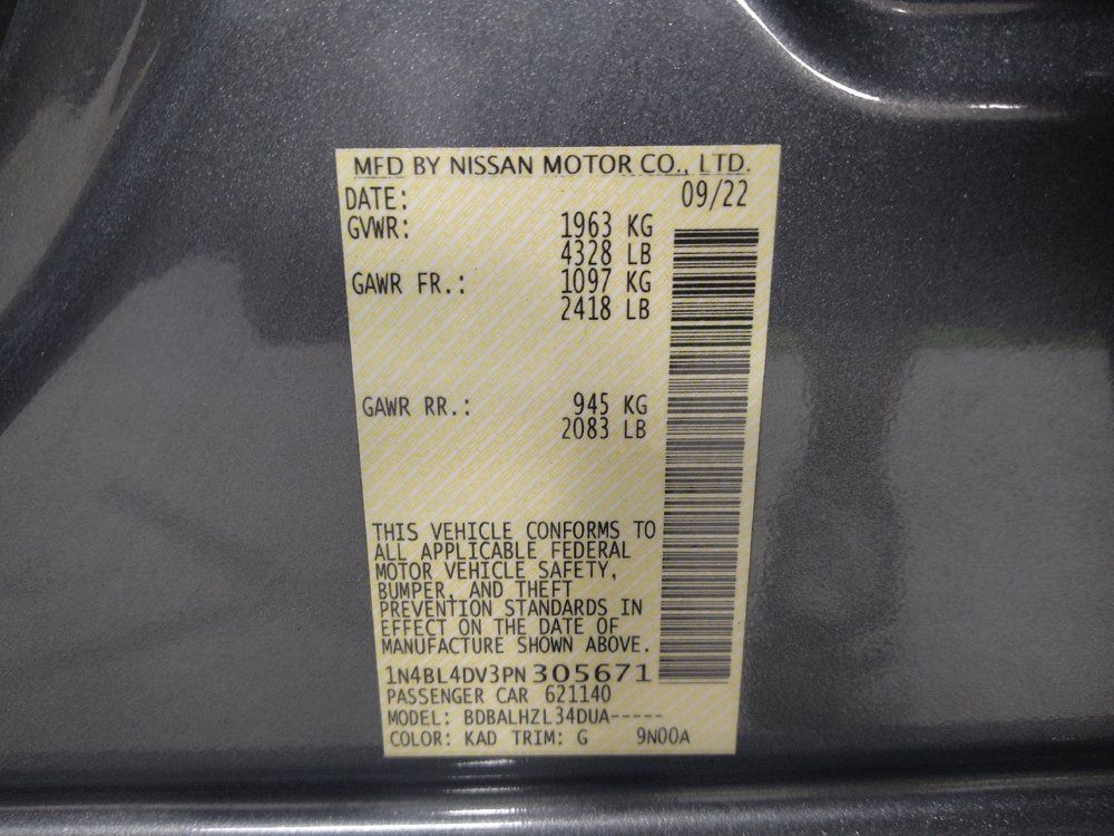 Used 2023 Nissan Altima 2.5 SV FWD image 33