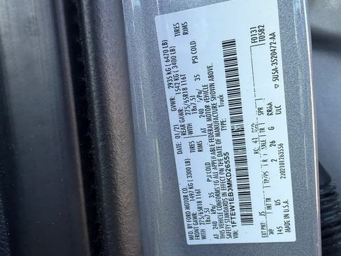 Used 2021 Ford F150 XLT w/ Equipment Group 302A High AWD/4WD image 32