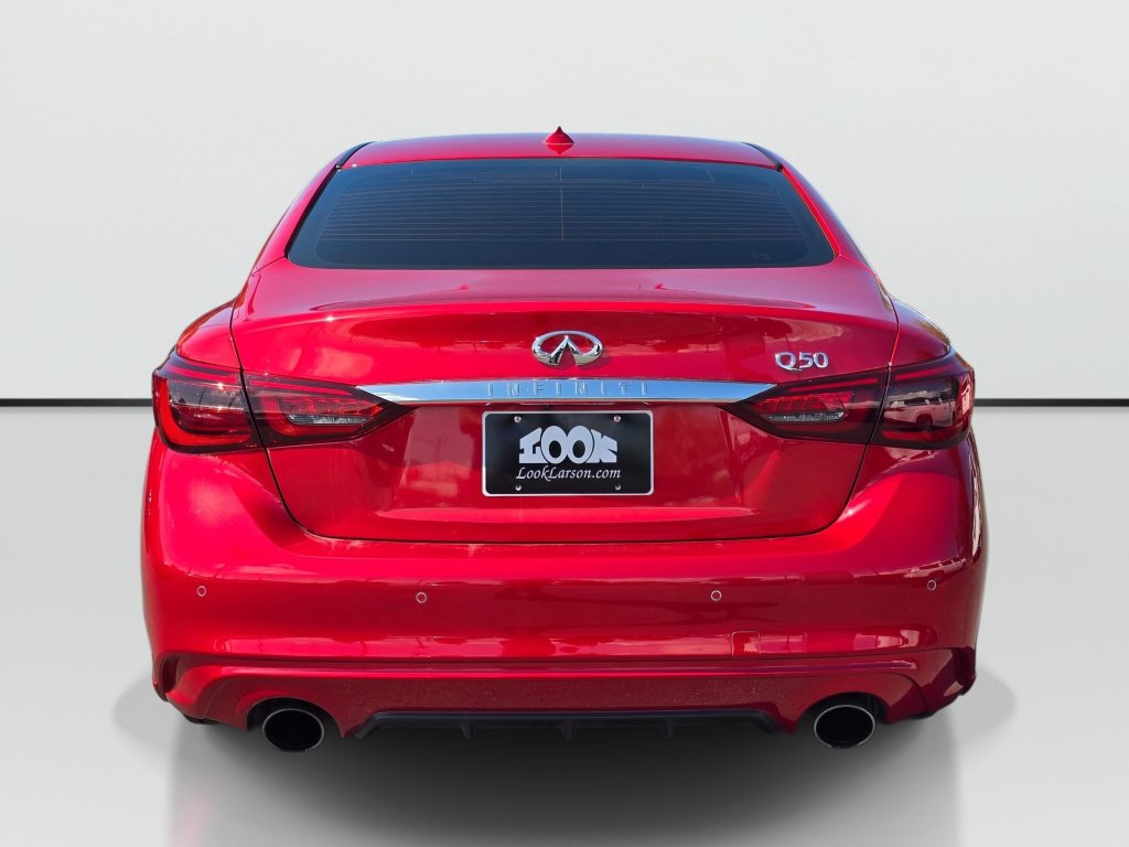Used 2023 INFINITI Q50 Luxe w/ Cargo Package RWD image 4