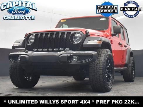 Used 2021 Jeep Wrangler Unlimited Sport image 35