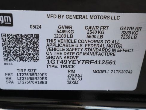 Used 2024 GMC Sierra 3500 Denali Ultimate AWD/4WD image 38