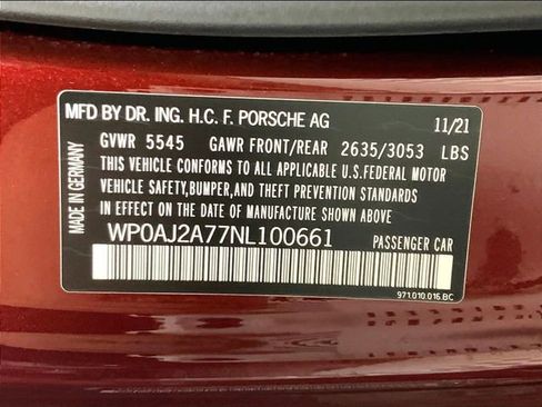 Certified 2022 Porsche Panamera RWD image 26