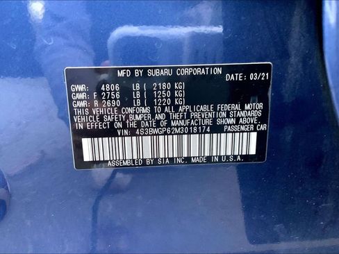 Used 2021 Subaru Legacy Touring XT image 14