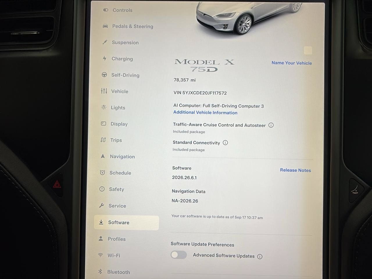 Used 2018 Tesla Model X 75D AWD/4WD image 25