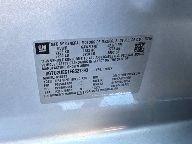 Used 2015 GMC Sierra 1500 SLE w/ SLE Value Package AWD/4WD image 30