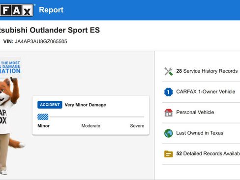 Used 2016 Mitsubishi Outlander Sport ES FWD image 12