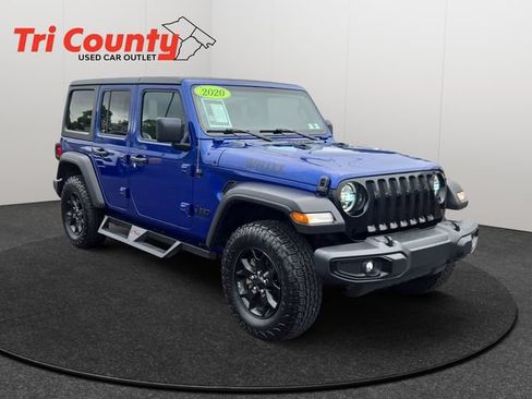 Used 2020 Jeep Wrangler Unlimited Sport AWD/4WD image 1