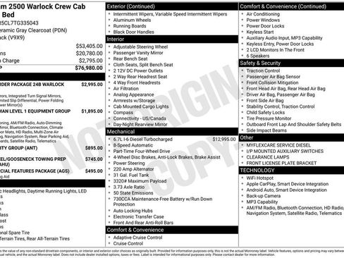 New 2026 RAM 2500 Warlock AWD/4WD image 38