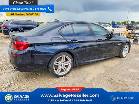 Used 2012 BMW 550i Sedan w/ M Sport Pkg RWD image 4
