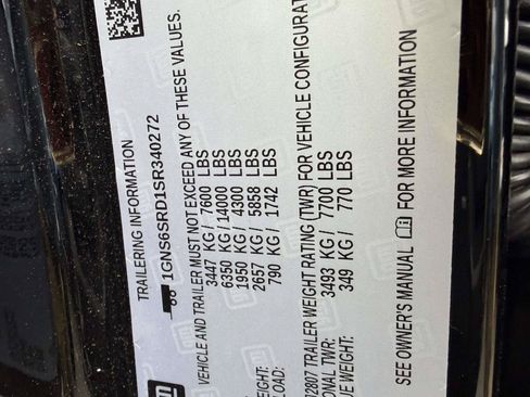 Certified 2025 Chevrolet Tahoe Premier AWD/4WD image 19