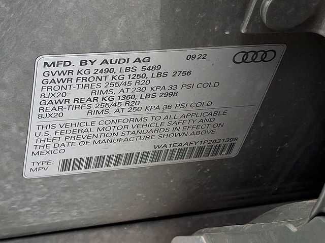 Used 2023 Audi Q5 2.0T Premium Plus w/ Premium Plus Package AWD/4WD image 27