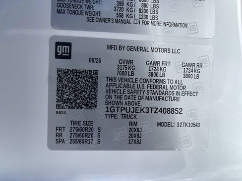 New 2026 GMC Sierra 1500 Elevation AWD/4WD image 33