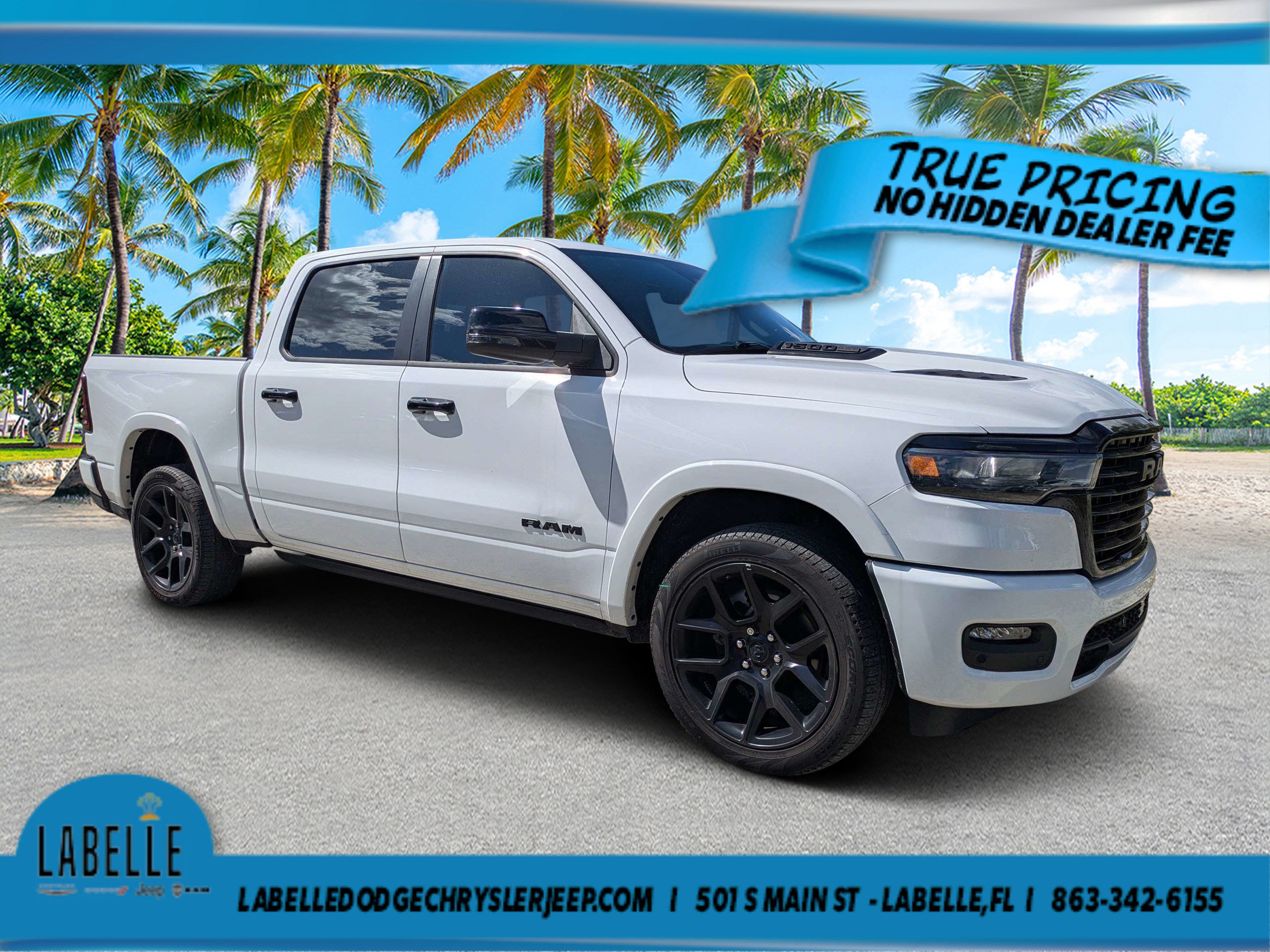Used 2025 RAM 1500 Laramie w/ Night Edition RWD image 1