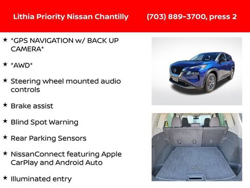 Used 2023 Nissan Rogue S AWD/4WD image 6