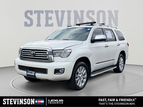 Used 2019 Toyota Sequoia Platinum w/ Carpet Mat Package (TMS) AWD/4WD image 1