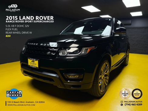 Used 2015 Land Rover Range Rover Sport Supercharged image 1