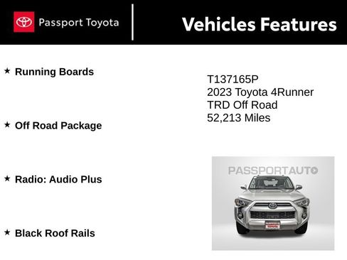 Used 2023 Toyota 4Runner TRD Off-Road image 10