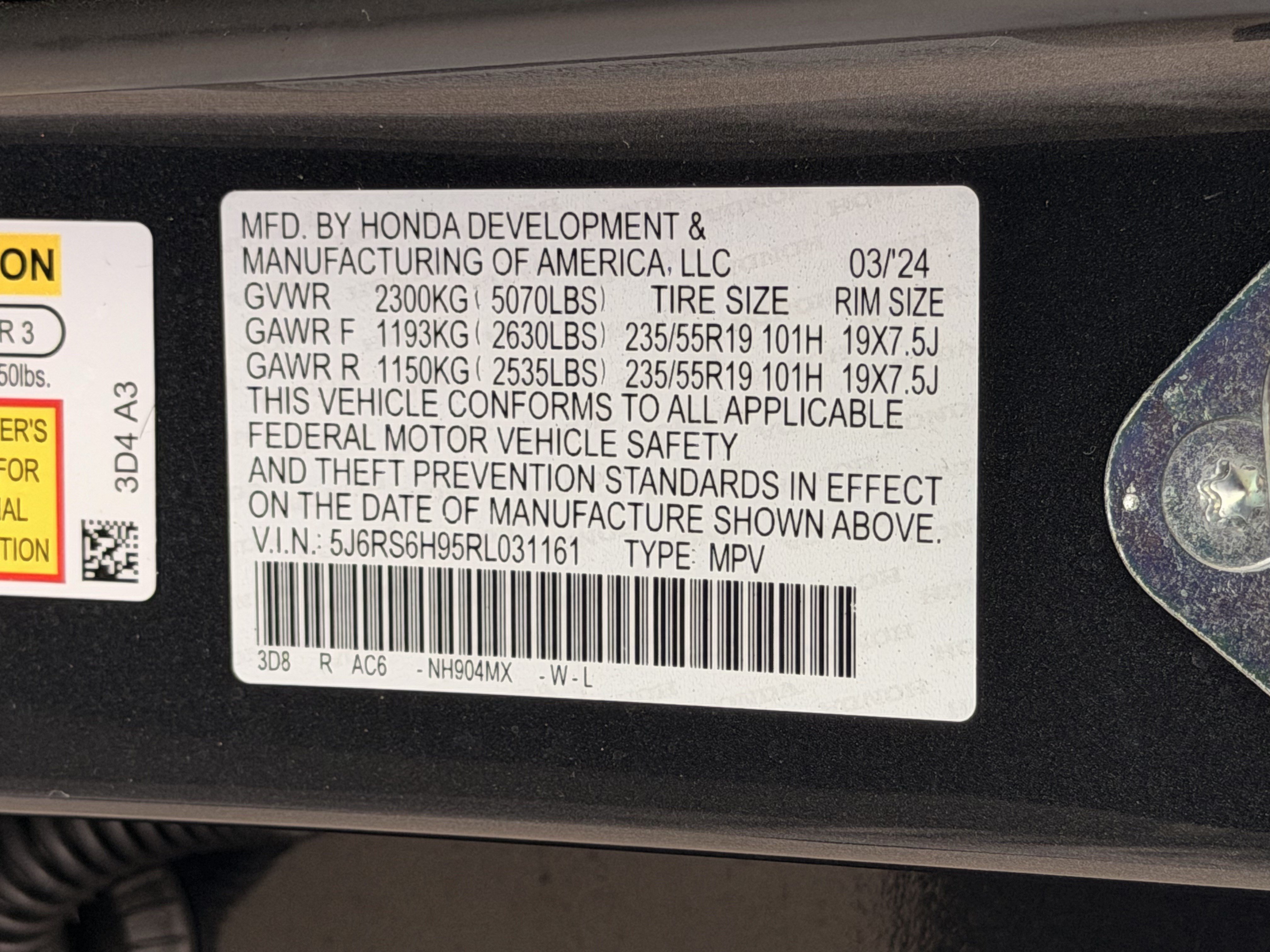 Certified 2024 Honda CR-V Sport Touring image 28