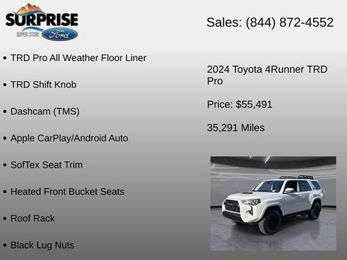 Used 2024 Toyota 4Runner TRD Pro AWD/4WD image 35