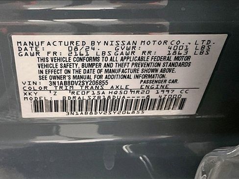 New 2025 Nissan Sentra SR w/ SR Premium Package image 36