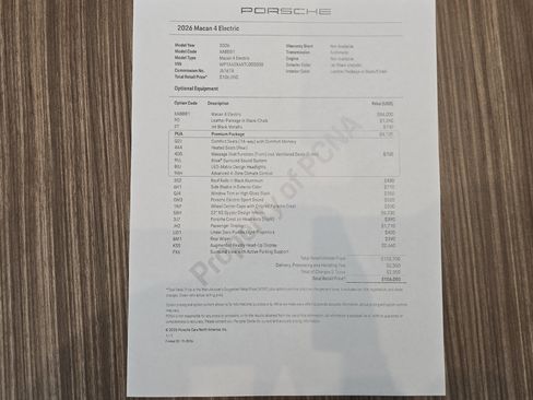 New 2026 Porsche Macan 4 Electric image 28