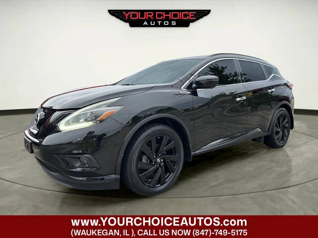 Used 2018 Nissan Murano SL w/ Midnight Edition Package AWD/4WD image 1