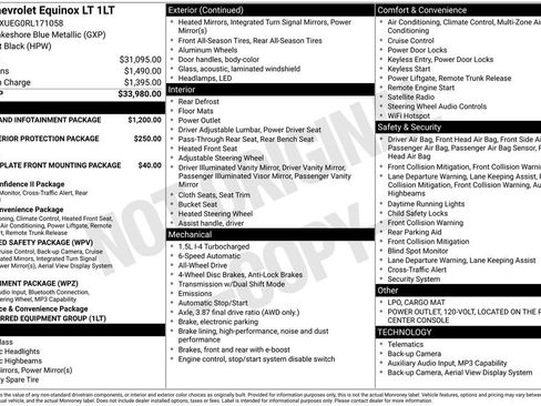 Used 2024 Chevrolet Equinox LT AWD/4WD image 5