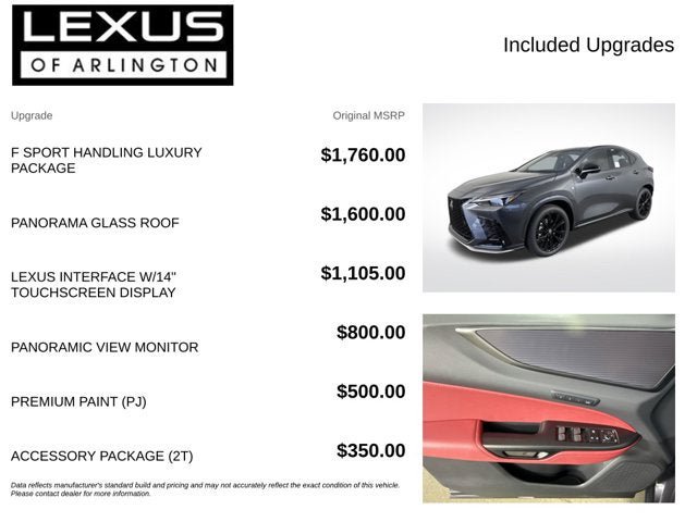 New 2026 Lexus NX 350 F Sport AWD/4WD image 4
