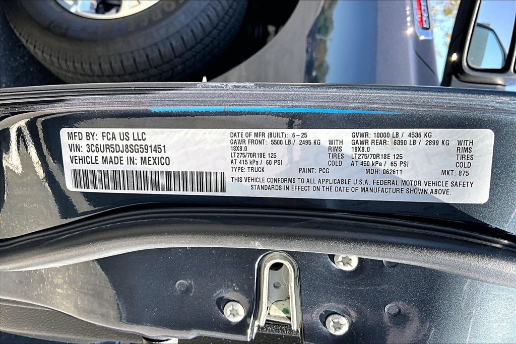 Certified 2025 RAM 2500 Big Horn AWD/4WD image 34