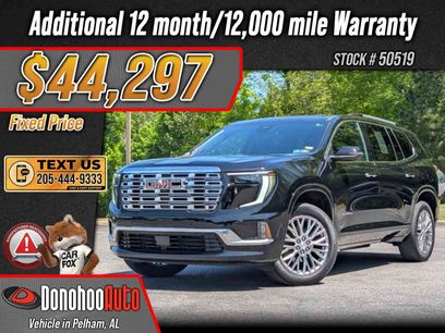 Used 2024 GMC Acadia Denali w/ Super Cruise Package