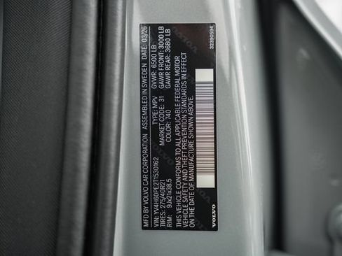 New 2026 Volvo XC90 T8 Plus w/ Protection Package Premier AWD/4WD image 40