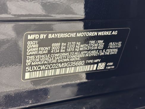Used 2021 BMW X7 xDrive40i w/ M Sport Package AWD/4WD image 32