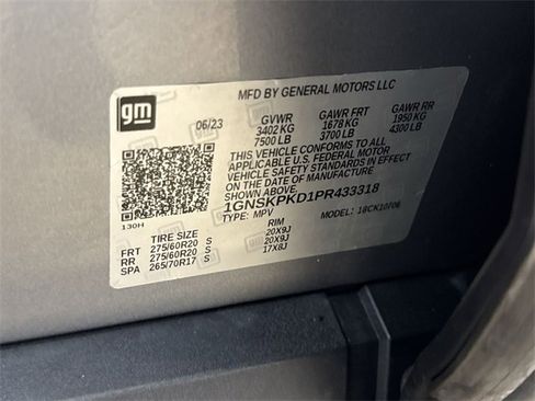 Used 2023 Chevrolet Tahoe Z71 w/ Z71 Off-Road Package image 34