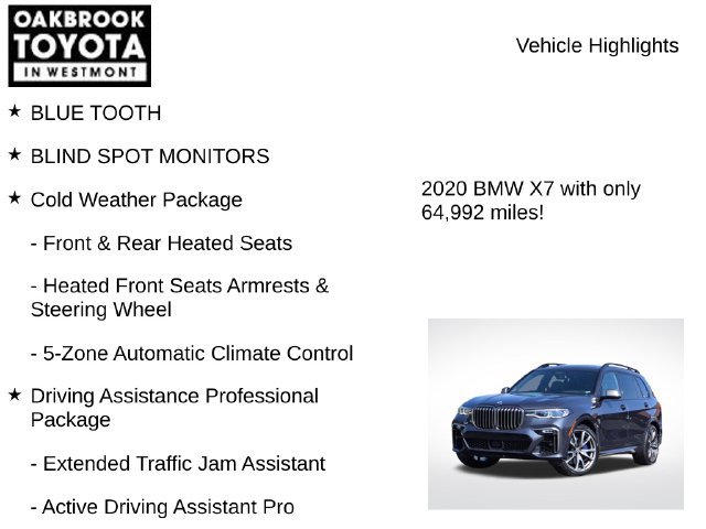 Used 2020 BMW X7 M50i AWD/4WD image 5