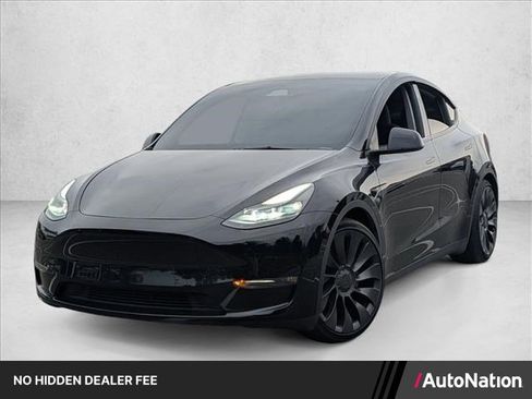 Used 2024 Tesla Model Y Performance AWD/4WD image 1