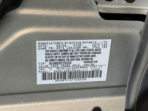 New 2026 Nissan Sentra SV FWD image 28