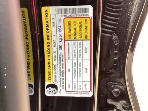 New 2025 Ford Escape Active image 66