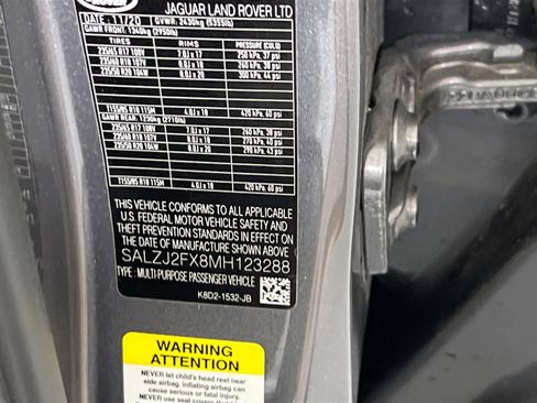 Used 2021 Land Rover Range Rover Evoque S image 30