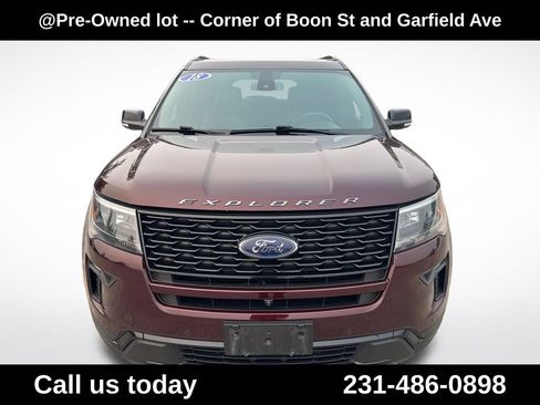Used 2018 Ford Explorer Sport w/ Equipment Group 401A AWD/4WD image 8