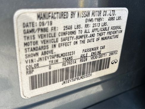 Used 2020 INFINITI Q50 Luxe image 51