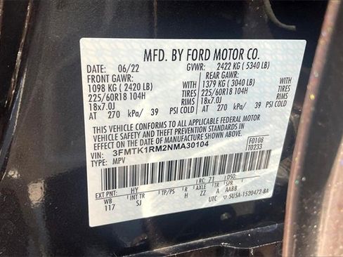 Used 2022 Ford Mustang Mach-E Select w/ Comfort/Technology Package image 33