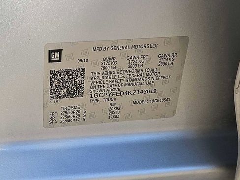 Used 2019 Chevrolet Silverado 1500 LT Trail Boss w/ Convenience Package image 35