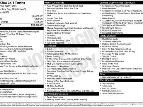 Used 2017 MAZDA CX-5 Touring image 26