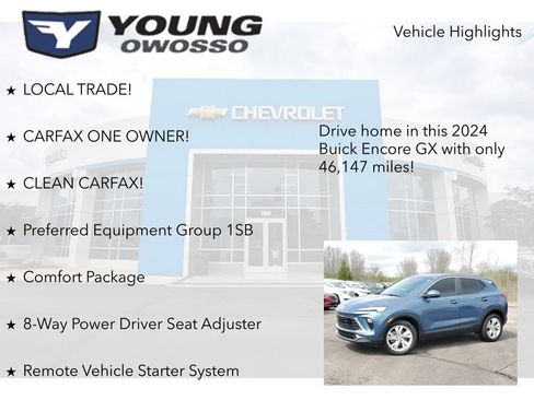 Certified 2024 Buick Encore GX Preferred w/ Comfort Package FWD image 8