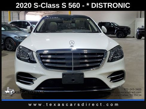 Used 2020 Mercedes-Benz S 560 4MATIC Sedan image 2
