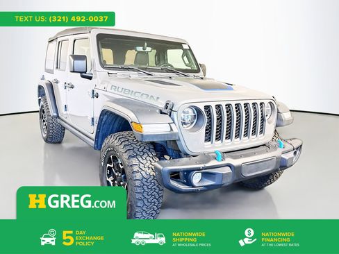 Used 2021 Jeep Wrangler Unlimited Rubicon w/ Steel Bumper Group image 1