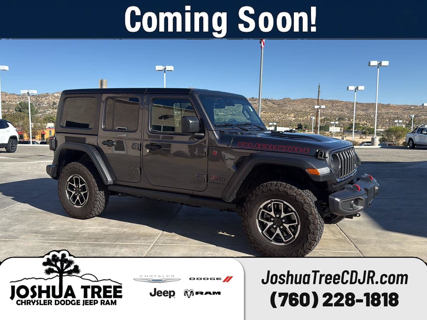 Used 2024 Jeep Wrangler Unlimited Rubicon w/ Technology Group AWD/4WD image 1