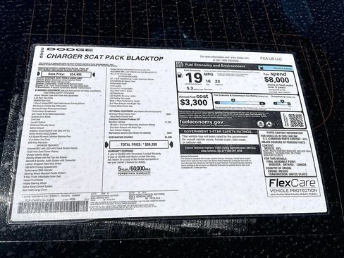 New 2026 Dodge Charger Scat Pack w/ Blacktop Package AWD/4WD image 17